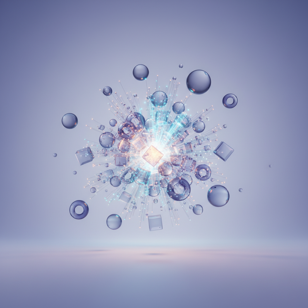 Visual: Performance improvement graph showing RPS scaling from 5k to 45k with latency reduction