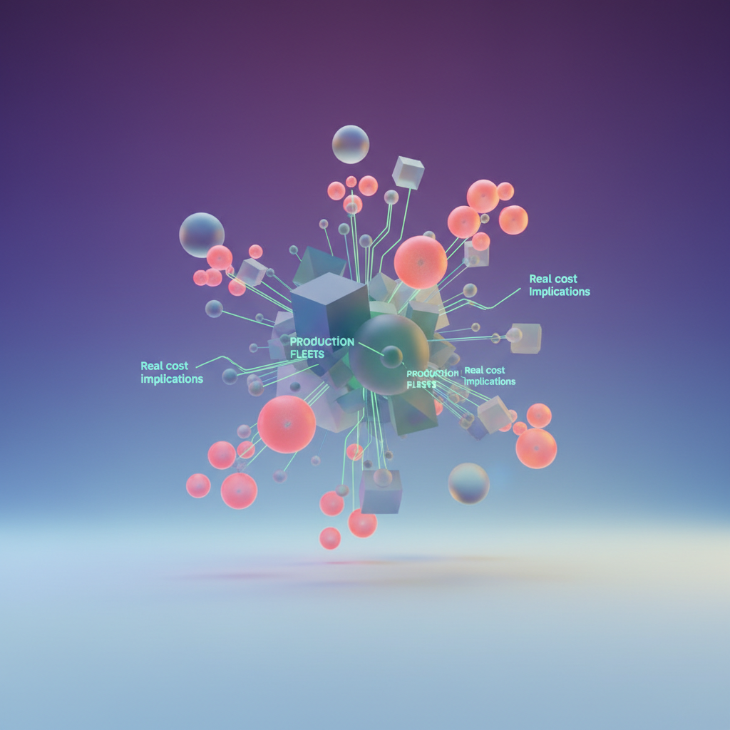 Visual: Cost comparison between dedicated, auto-scaled, and Kubernetes runner deployments