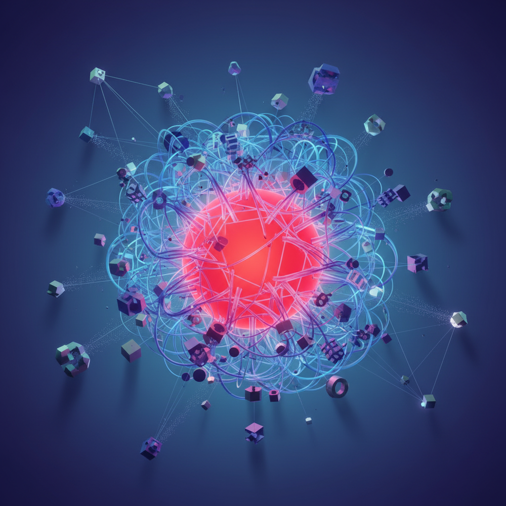 Visual: Geographic latency map showing network round-trip times between major cities