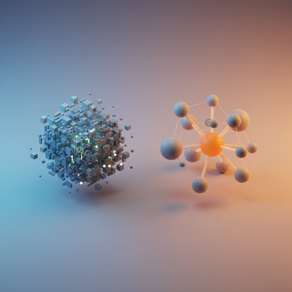 Visual: AWS vs GCP resource hierarchy comparison