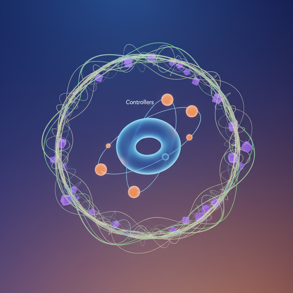 Visual: Flux controller architecture diagram