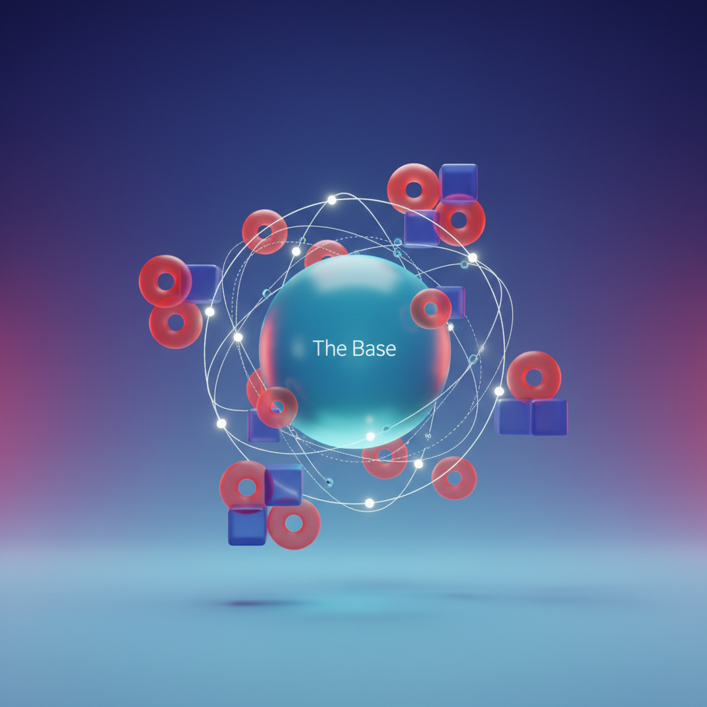 Visual: Base and overlay architecture diagram showing how overlays inherit and modify base resources