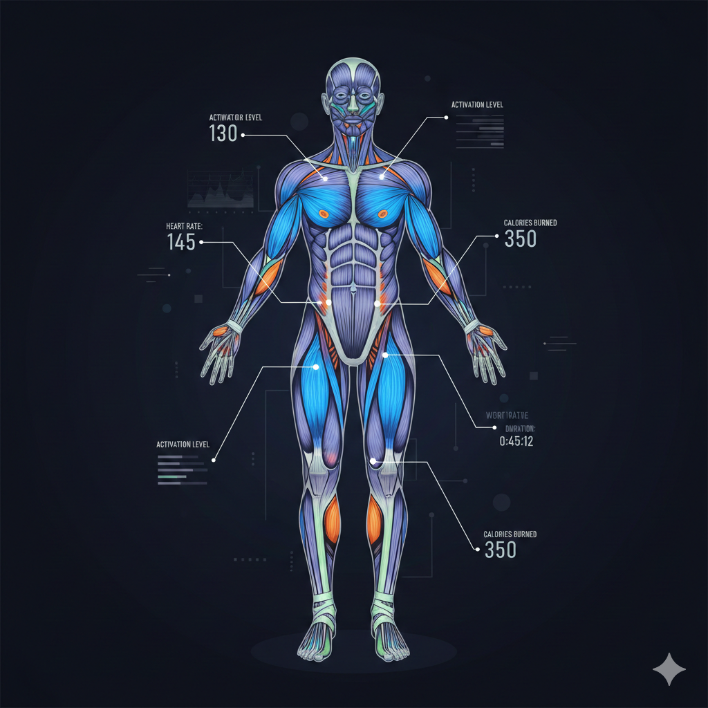 Cover image for Muscle Activation Data Modeling for Fitness Applications