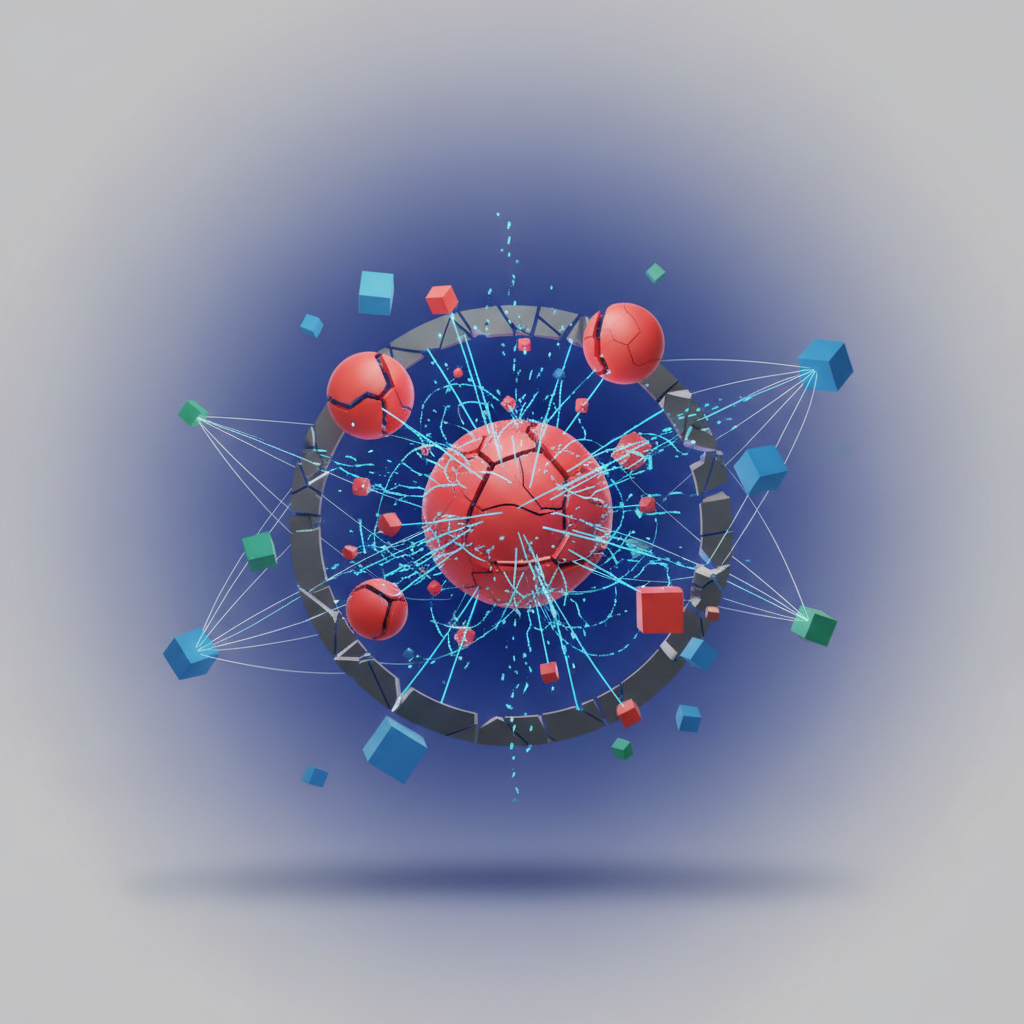 Visual: Two-phase commit failure modes across distributed services