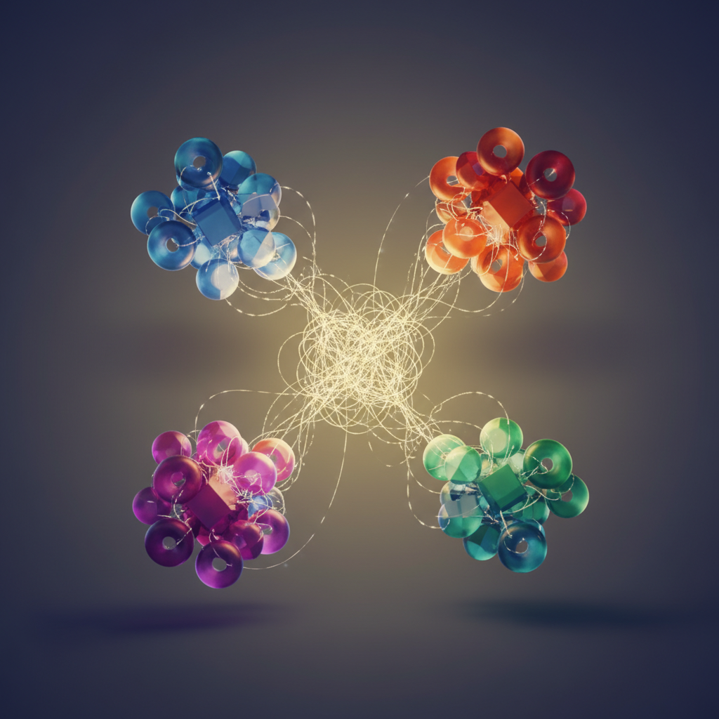 Visual: Multi-cluster sprawl across AWS accounts