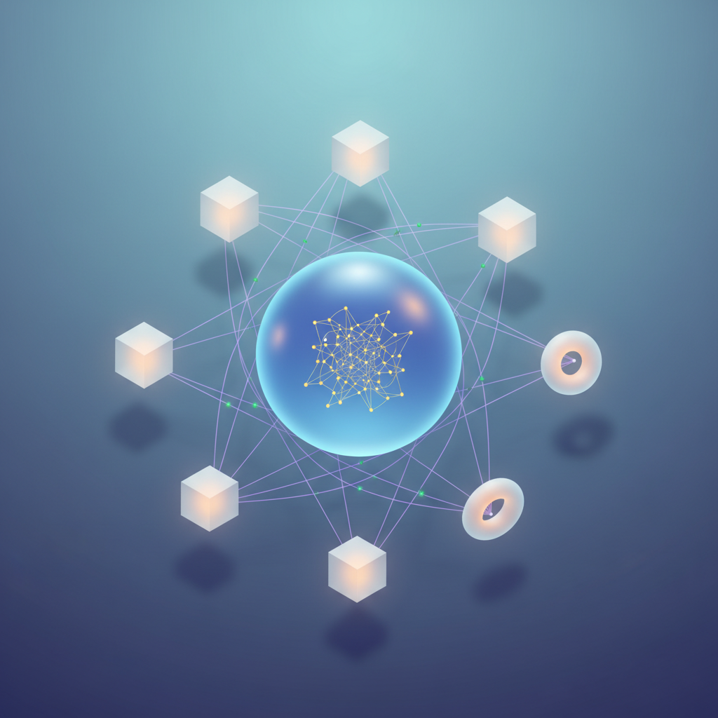 Visual: Rancher hub-and-spoke architecture with EKS cluster agents